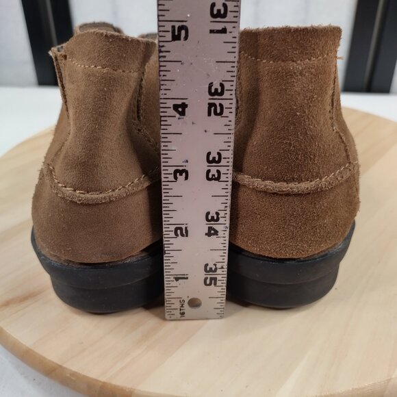 Clarks Collection Nikki Tan Suede Comfort Boho Ankle Boots Women US 9M - Picture 8 of 15